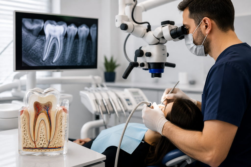 Kadıköy kanal tedavisi uygulaması Pro Smile Clinic Diş Kliniği